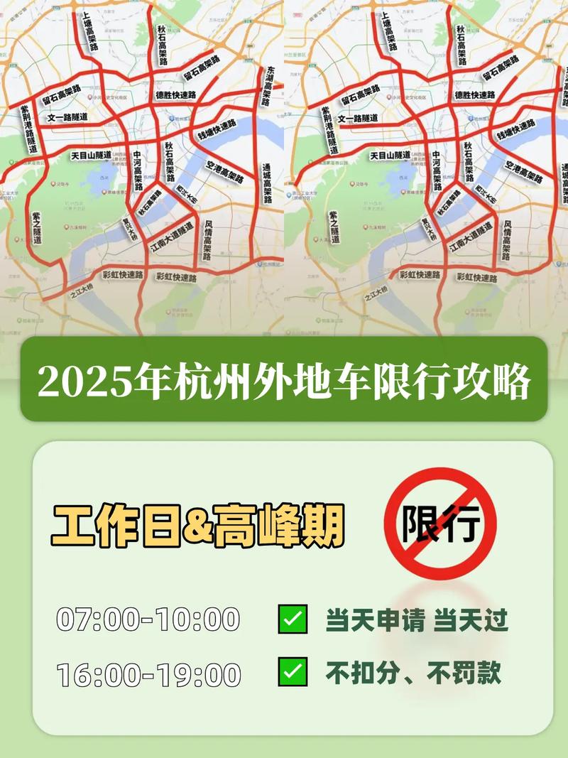 杭州外地车限行规定／杭州外地车限行规定图片大全