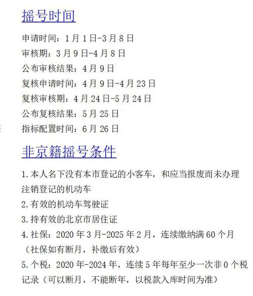 北京摇号需要什么条件／北京摇号需要什么政策